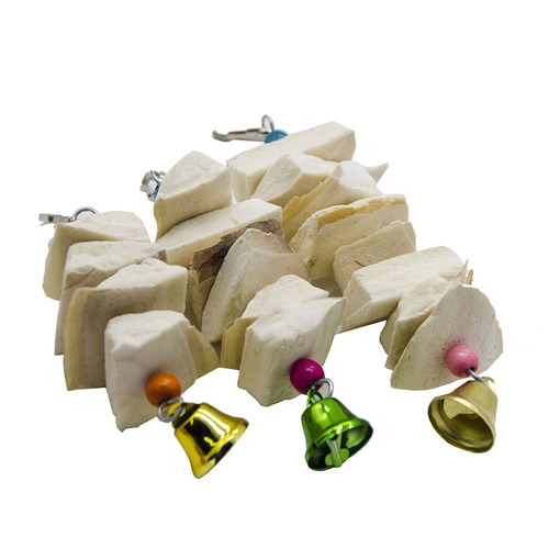 Parrot Calcium Inkfish Bone Chewing String Toys, Parrot Calcium Grinding String