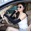Summer protection sleeve, sleeves, street thin silk gloves for cycling, Korean style, sun protection