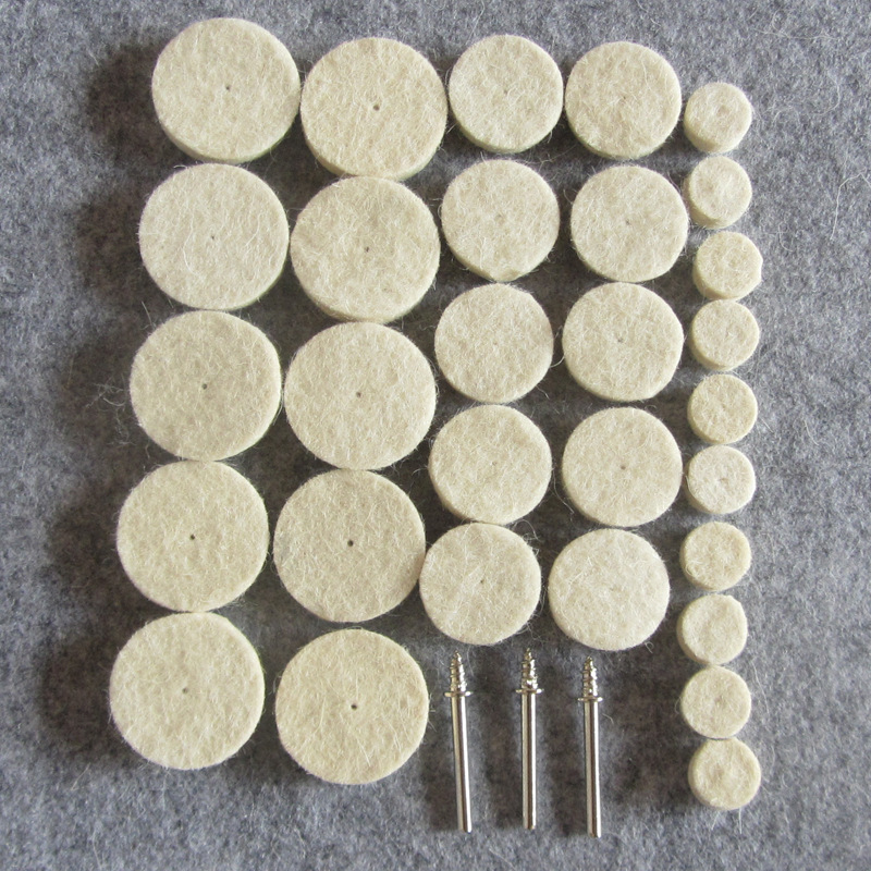 批發抛光羊毛磨頭電磨頭抛光輪羊毛輪毛氈輪毛氈墊活動羊毛磨頭