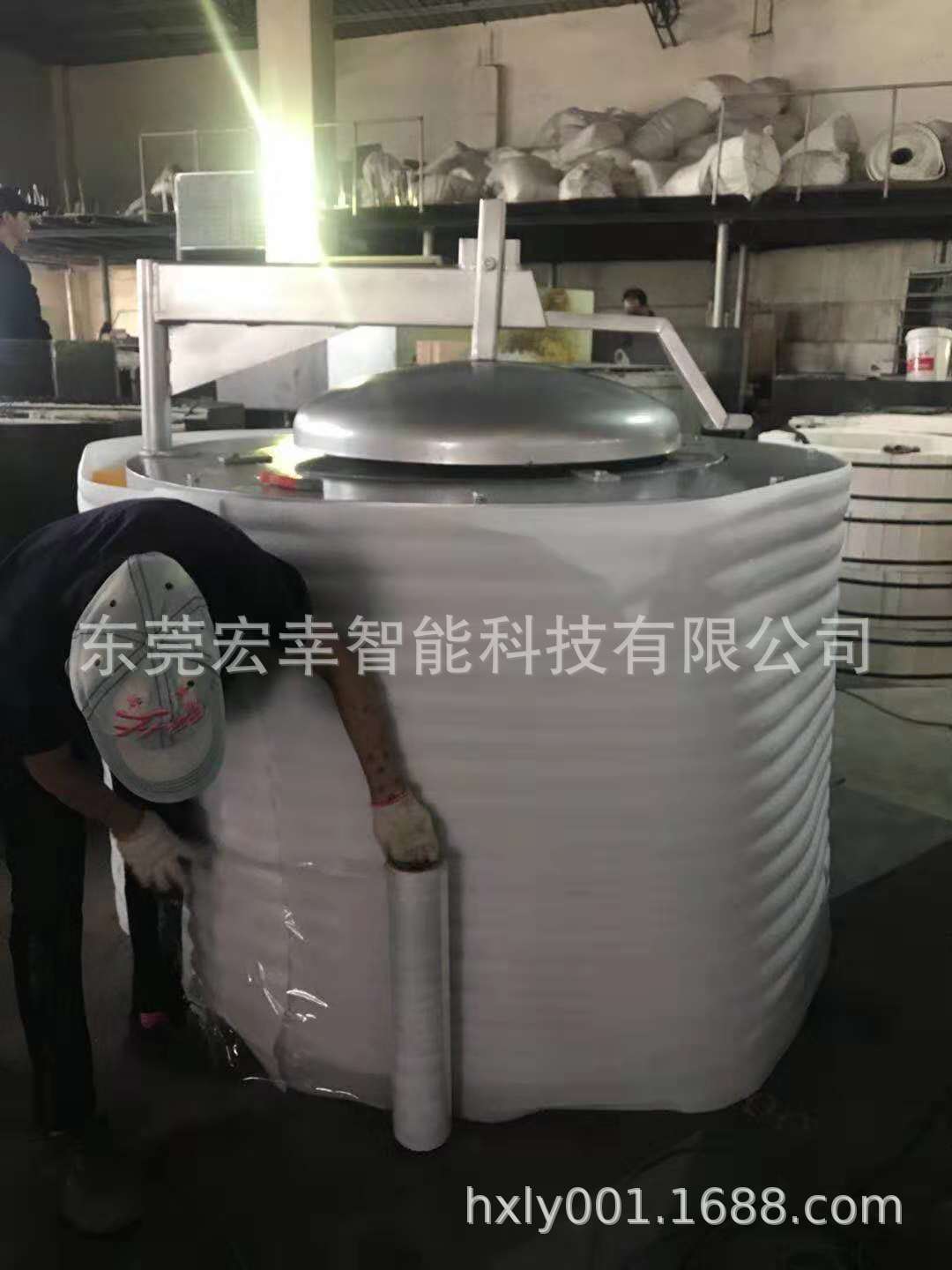 广西500KG坩埚熔化炉 广东熔铝炉 电熔炉厂 环保铝合金溶解保温炉