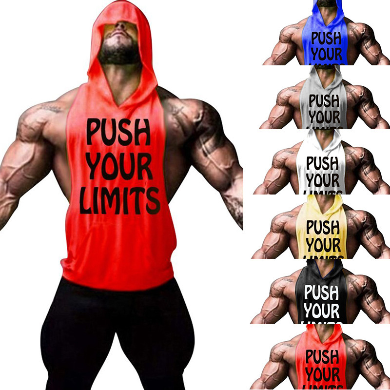 Amazon's new ANIMAL sports vest with wide slits, perfect for workouts and leisure.