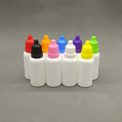 direct deal Plastic bottles 15ml white Light Separate bottling packing empty bottle 15 Milliliter liquid Dropping bottle Sample bottles