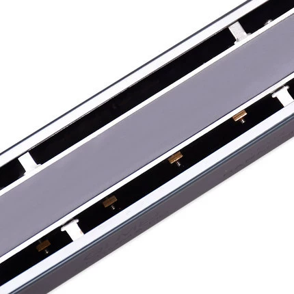 Chimei 16-hole 64-tone black chromatic harmonica/Chimei chromatic harmonica