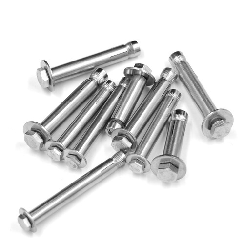 304 stainless steel internal expansion screw external hexagonal built-in bolt implosion M6M8M10M12M16*150 explosion