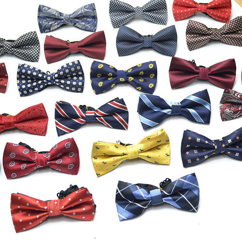 Men's bow tie, formal business suit, Korean style fashionable wedding and groom suit, banquet performance bow tie wholesale