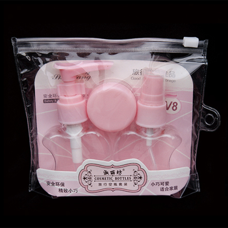 Juego de botellas de viaje Shulifang PVC20-145, 45 ml, forma de manzana, suministro al por mayor image 1
