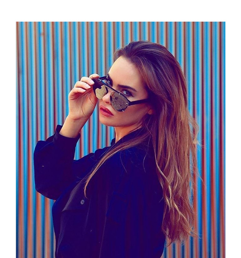 Party, Shopping Occasion Geometric Pattern Women's Gender Basic, Simple Style Style Basic Simple Style Geometric Ac UV400 Protection Special-Shaped Mirror Full Frame Women's Sunglasses