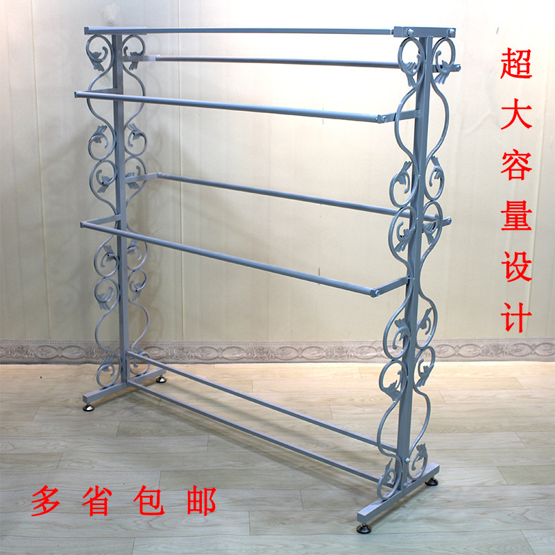 Iron art Lingerie Shelf Bras Display rack to ground European style Rack Lingerie shop supermarket Two-sided Underwear Shorts aircraft