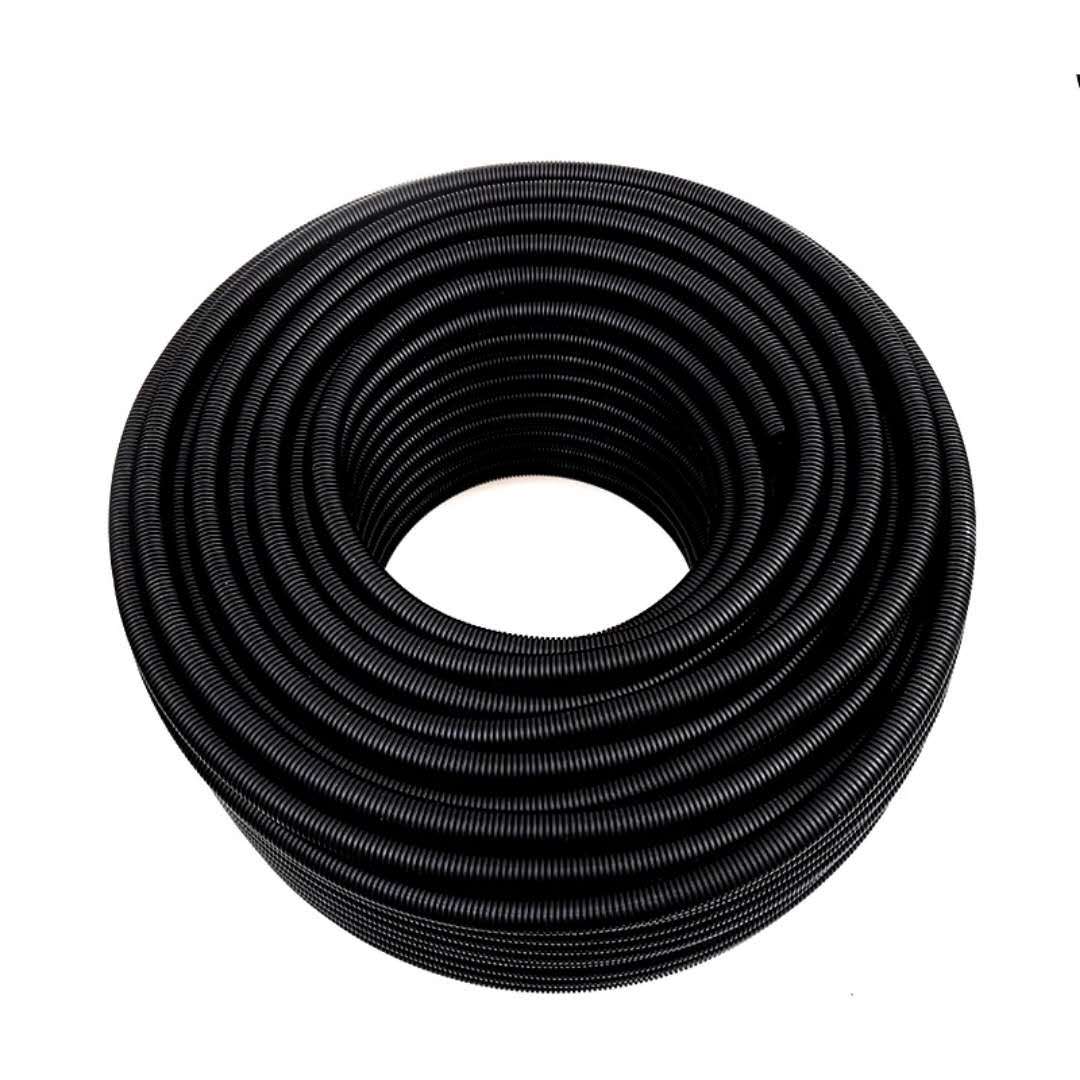 PP阻燃波纹管 塑料黑色PE穿线软管 pa尼龙耐高温汽车线束电线套管|ms