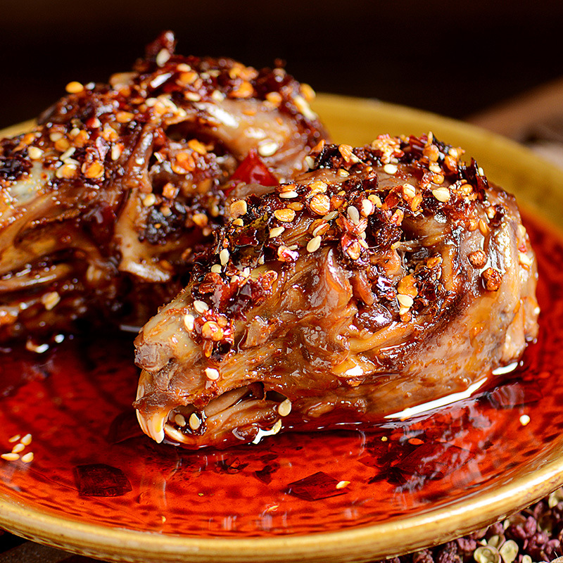 spicy Tutou Spicy rabbit Skull 2 Chengdu specialty Shuangliu Delicious Private Kitchen bar KTV Deli Snacks