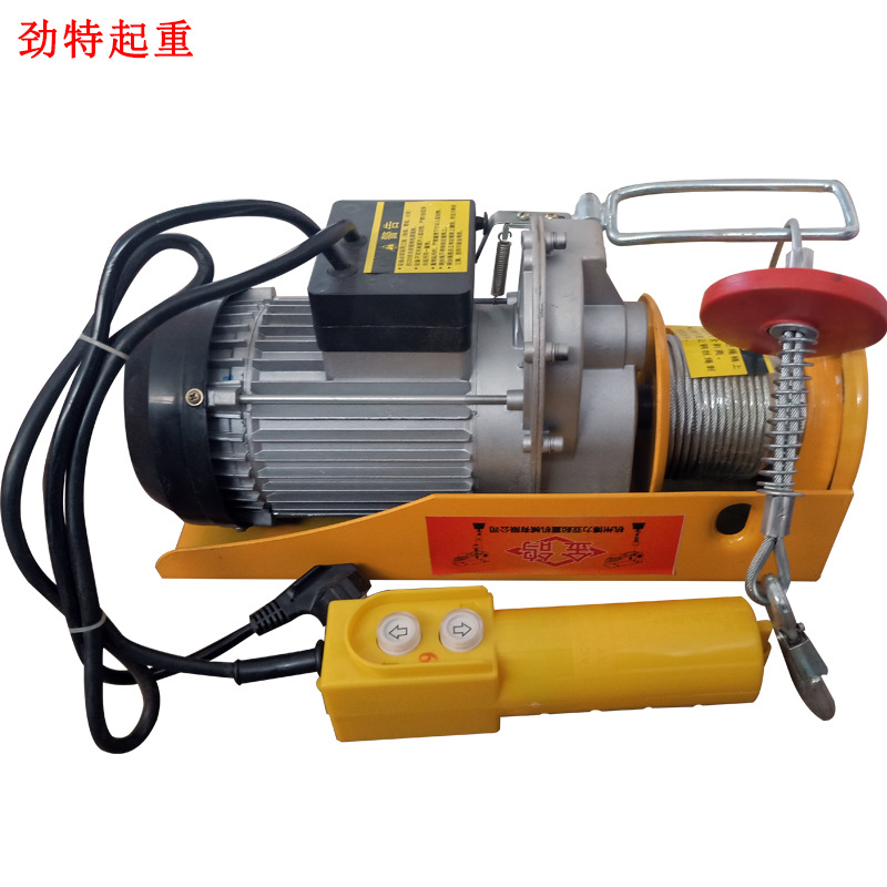 微型电动葫芦220V家用小吊机可600kg20m室内提升机卷扬机装修吊车