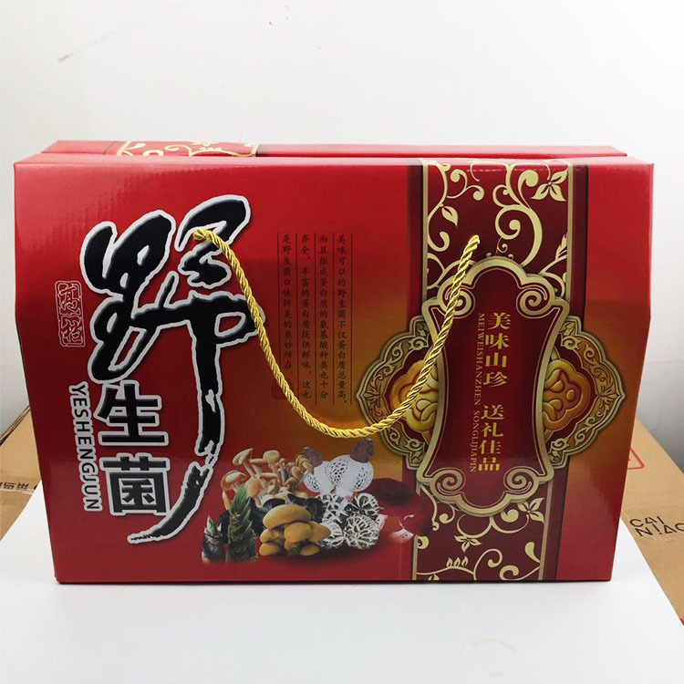 古田食用菌干货礼盒大礼包 搭配组合菌菇干货礼盒送礼厂家批发