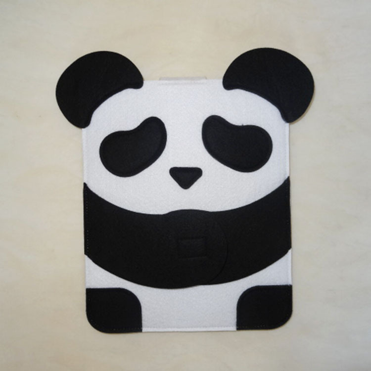 厂家热销定制新款毛毡平板电脑包手提笔记本包布艺卡通保护套