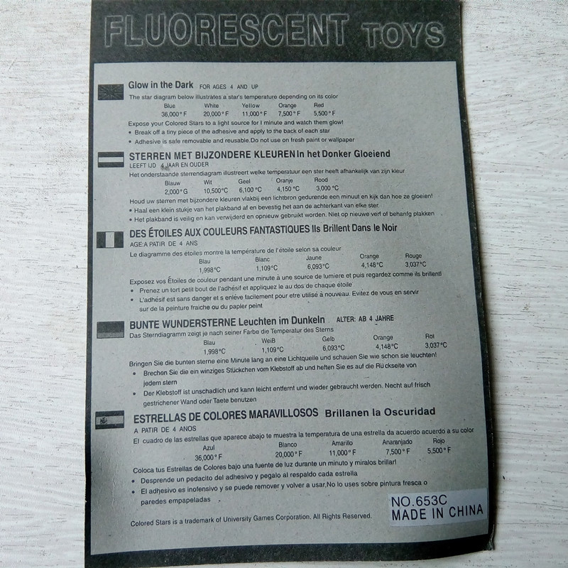 Fluorescerande 3d måne och stjärnor väggdekaler för sovrum_voghion.com