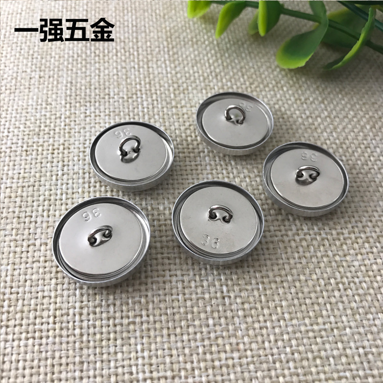 批发沙发软包布扣胚 钢丝脚布包扣呸 金属纽扣子胚扣