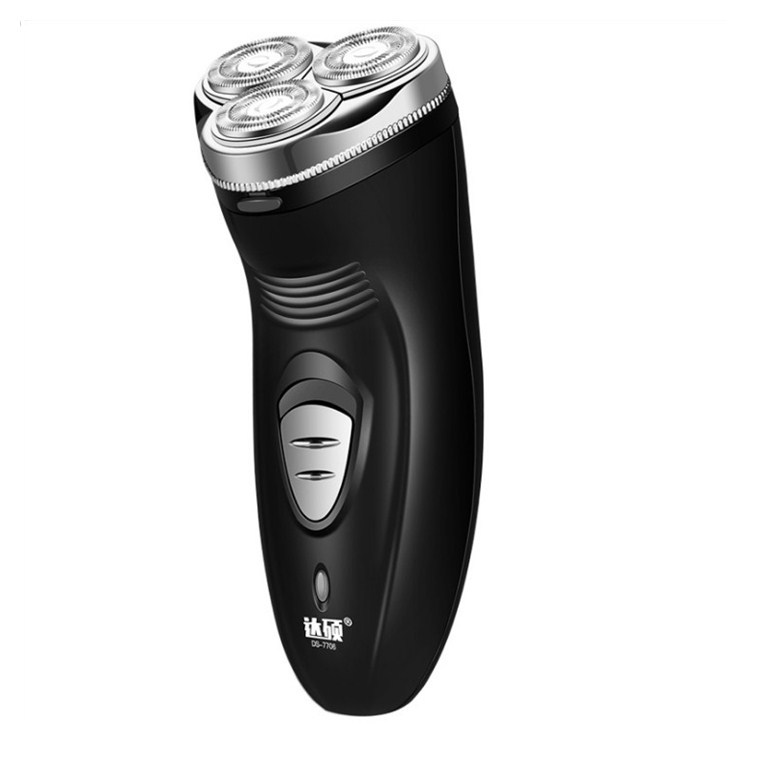 飞晨三头浮动4d电动剃须刀旋转式充电剃须刀水洗男士刮胡刀刮鬓刀