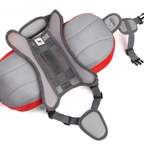 Pet supplies backpack harness for medium and large dogs, travel backpack, training pack