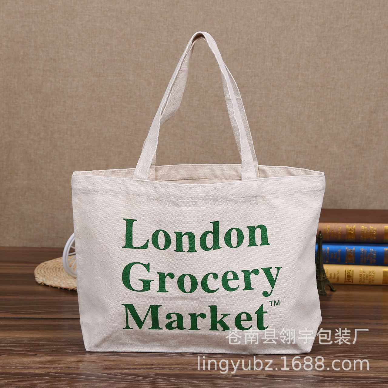 厂家直供纯棉帆布袋定做 彩印广告棉布袋创意手提棉布袋