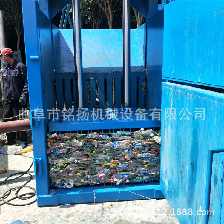大型半自动液压金属铝板废钢筋压块打包机加厚耐磨损钢板液压打包机