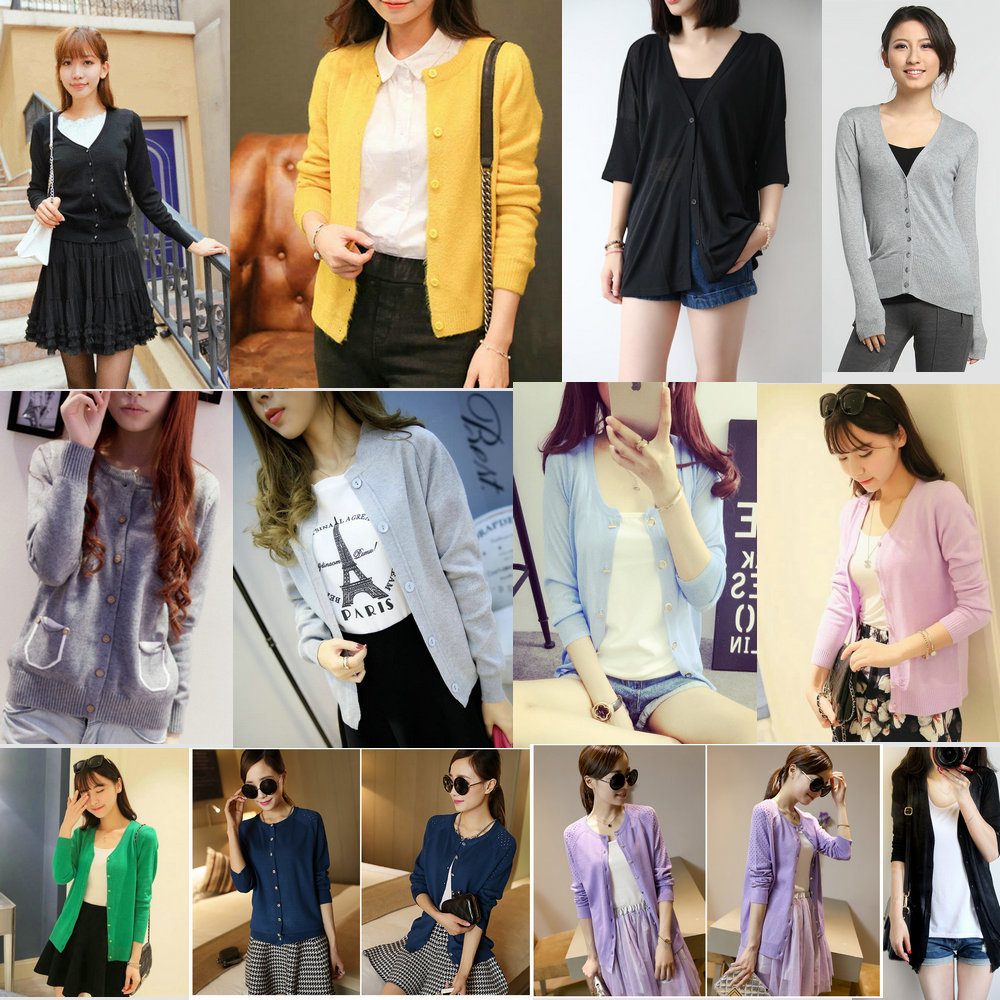 外搭针织开衫女装 实拍细毛线女式尾货甜美开衫 阿里巴巴产业带