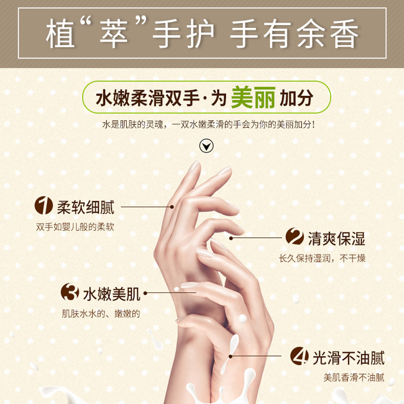 WeChat Business New 30g Plant essence Hand Cream Moisturizing and Moisturizing Cosmetics Wholesale Bodybuilding Creative Research Cosmetics