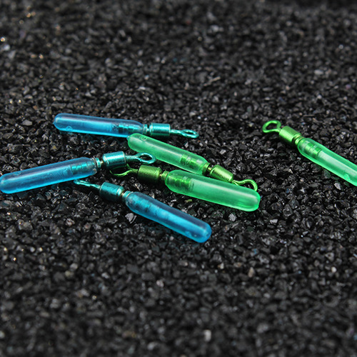 Aohu's new silicone raft fishing float seat blue rotating copper head anti-winding float seat fishing gear fishing accessories