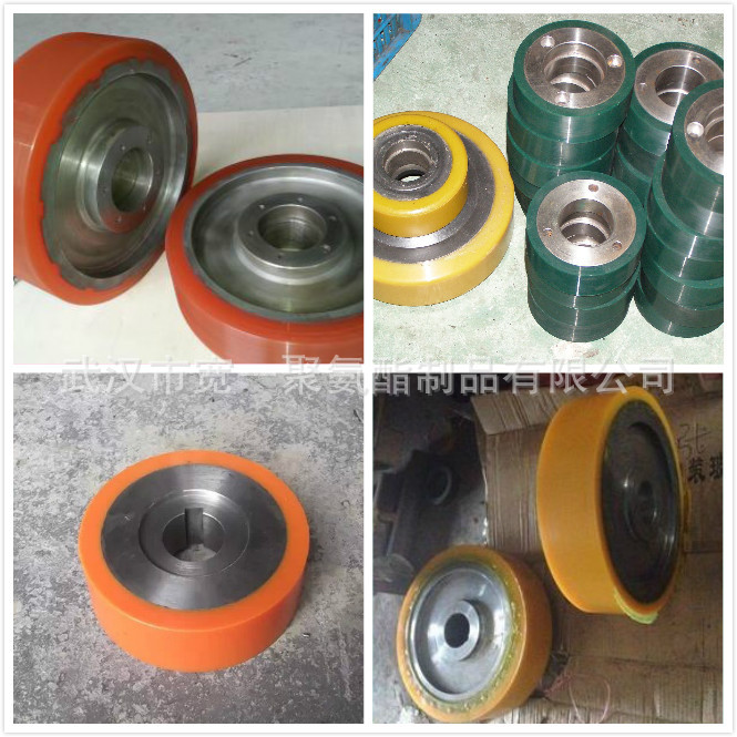 供应湖北聚氨酯胶轮，黄冈机械设备上胶轮包胶，黄冈胶辊包胶