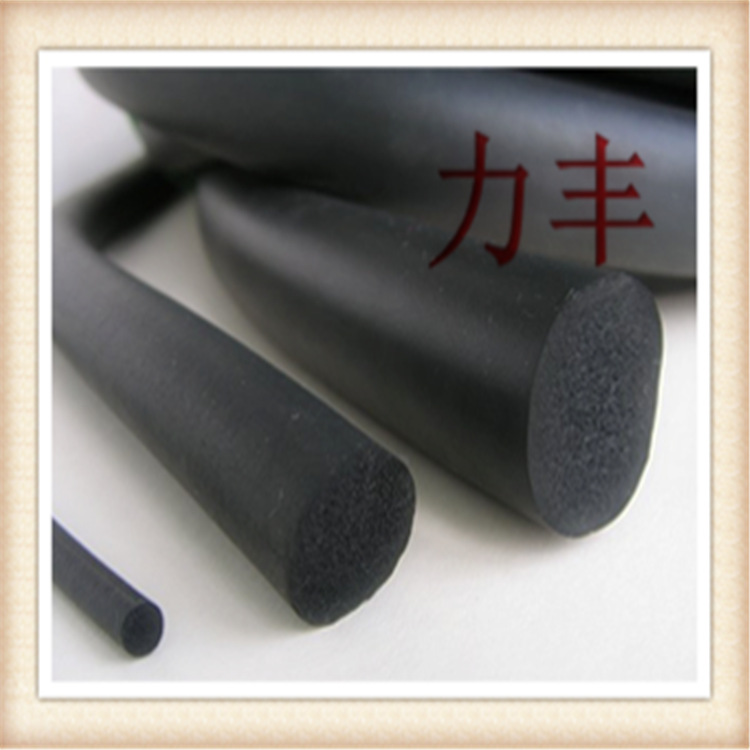 供应O型发泡密封条 机械设备用密封条 直径3毫米圆形胶条