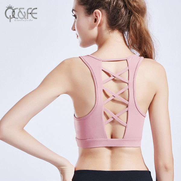 New Sports Bra Shock-proof Close Set Running Fitness Underwear Vest Bra