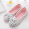 Demi-season non-slip comfortable footwear with bow for pregnant indoor, slippers, soft sole