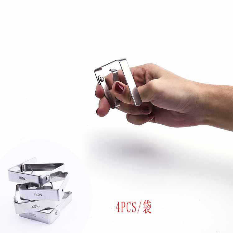 不锈钢台布夹 桌布夹 不锈钢桌布夹 日用杂件 台布夹桌布固定器