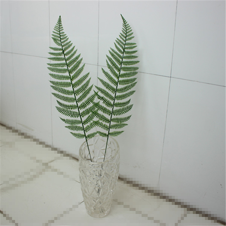 simulation Botany Branches and leaves San Weikui Plastic Iron leaves Wedding celebration travel permit tearful Green plant Home Furnishing decorate