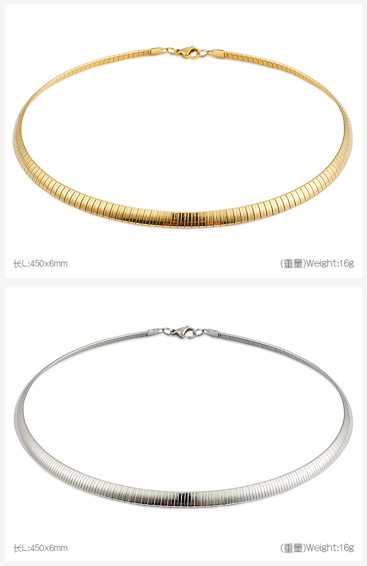 Chapados en oro de 18k Moda Geométrico Collar display picture 3
