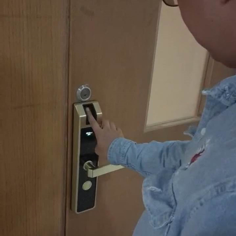 厂家直销 智能门锁生产 比指纹门锁更安全 手指静脉识别智能门锁