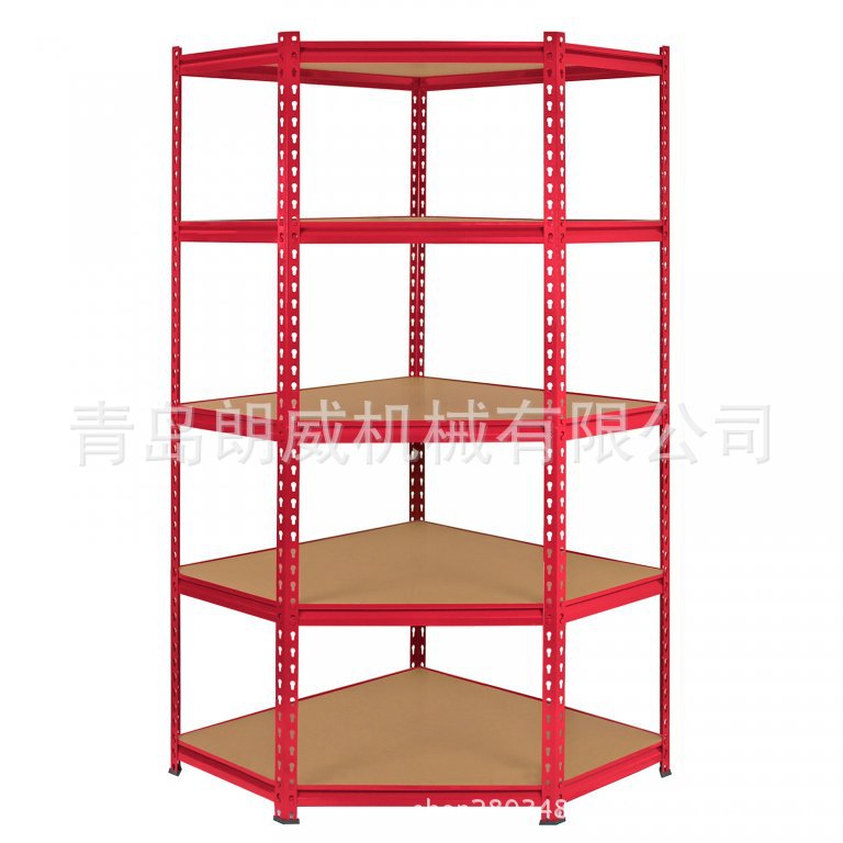 180x90x45cm MDF 层板货架 铆钉孔 葫芦孔 角架 拐角货架