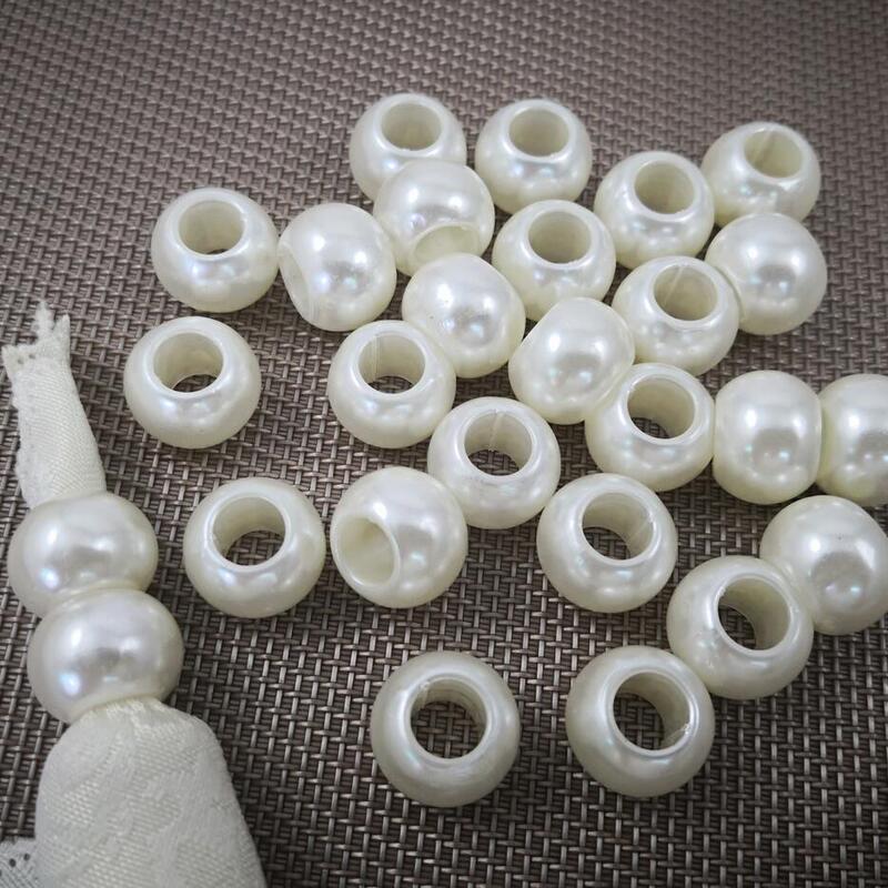 Jewelry accessories large hole Pearl DIY large hole pearl accessories large hole curtain hanging beads large hole beads