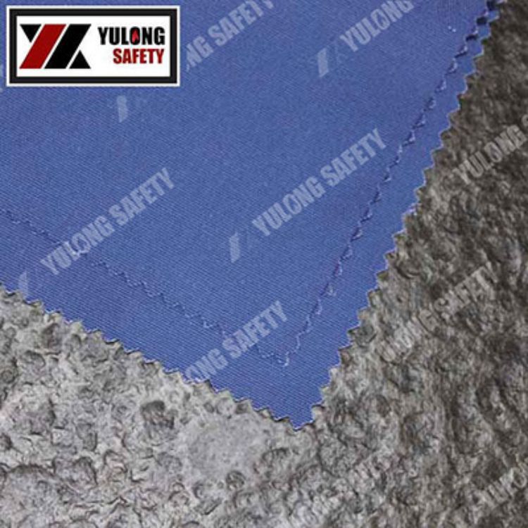 Factory wholesale Metal droplet resistance CVC Flame-retardant fireproof cloth EN14116 Flame retardant work clothes Fabric