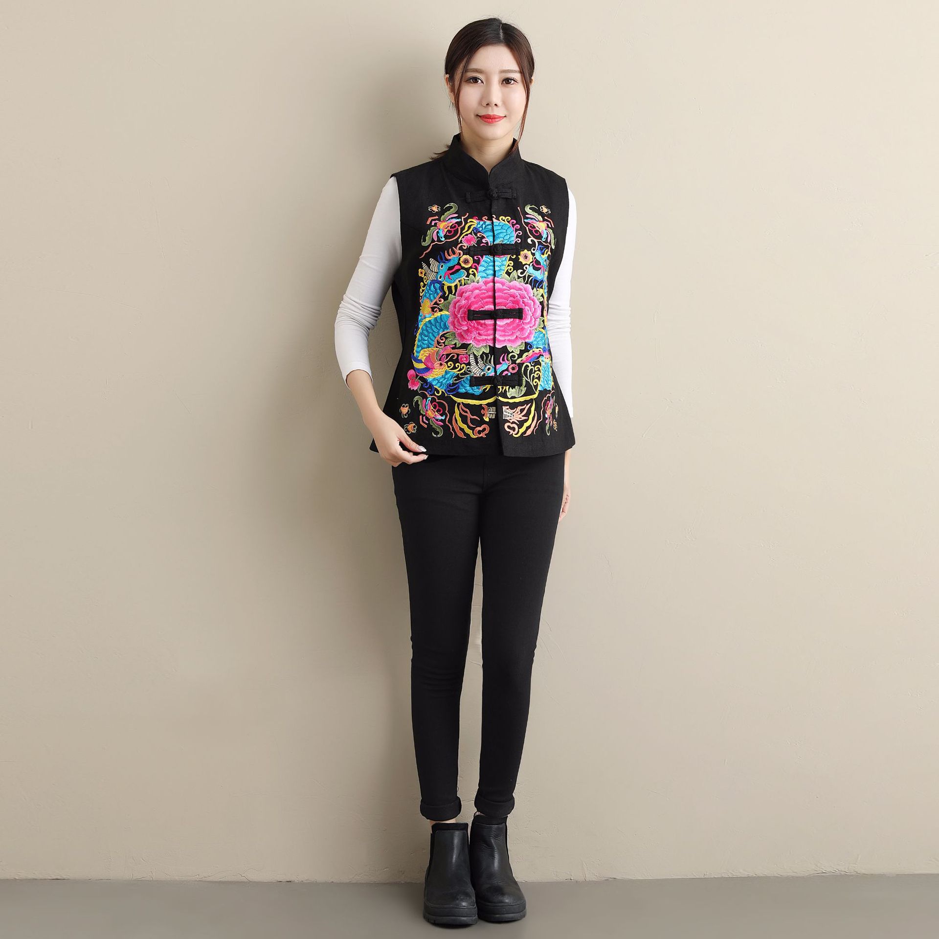 Gilet femme en Chanvre - Ref 3317941 Image 3