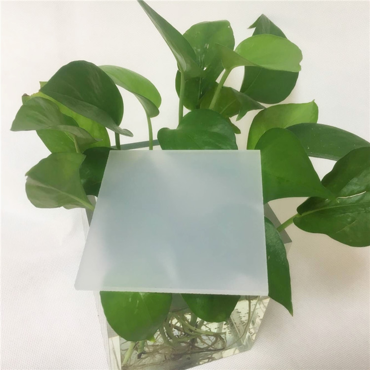goods in stock white Single Scrub Acrylic Diffuser plate PMMA organic glass White film Light box board customized