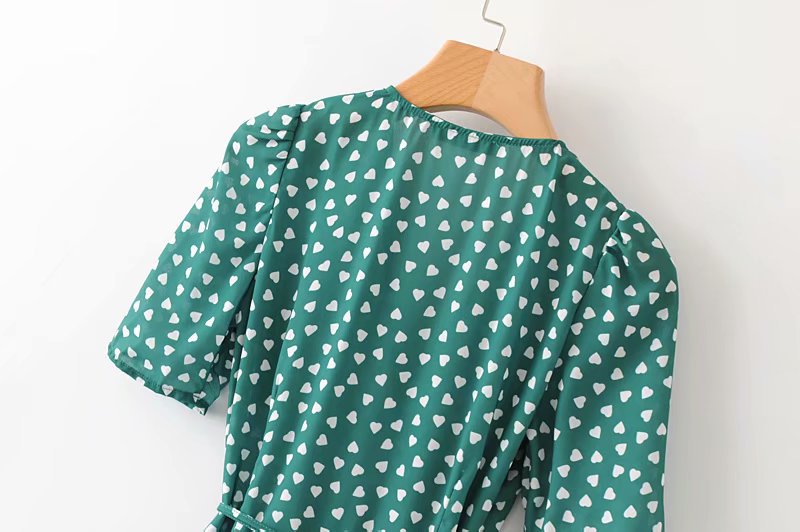 Chiffon Fashionskirt(Green-S) NHAM4531-Green-S