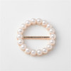 Metal golden hair band from pearl, buckle, bag, hair accessory, new collection