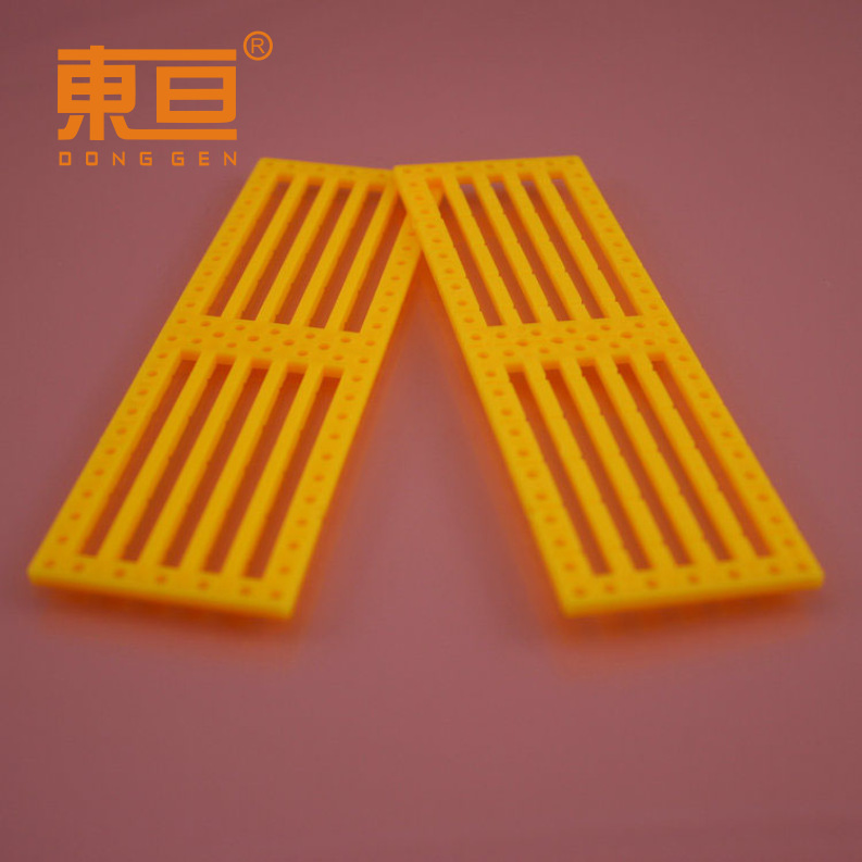 375120黄 竖栅板 1/2栅板 科技积木零件 科技小制作 DIY配件