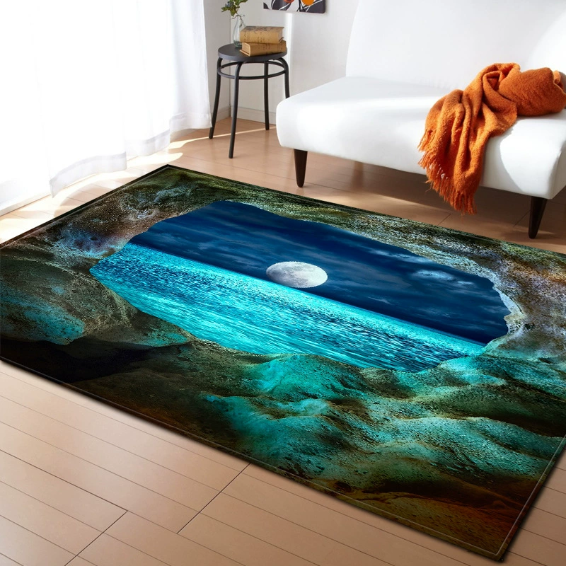 Нескользящий ковер для гостиной, милый рисунок, много размеров (40×60–160×230 см), разнообразие цветов