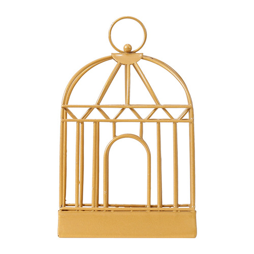 Manufacturer wholesale European birdcage mosquito coil rack with handle mosquito coil box tray home living room bedroom decoration metal ornaments