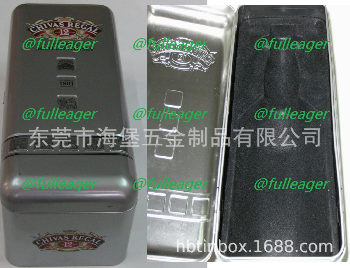 厂家定制马口铁酒罐; 酒罐铁盒;