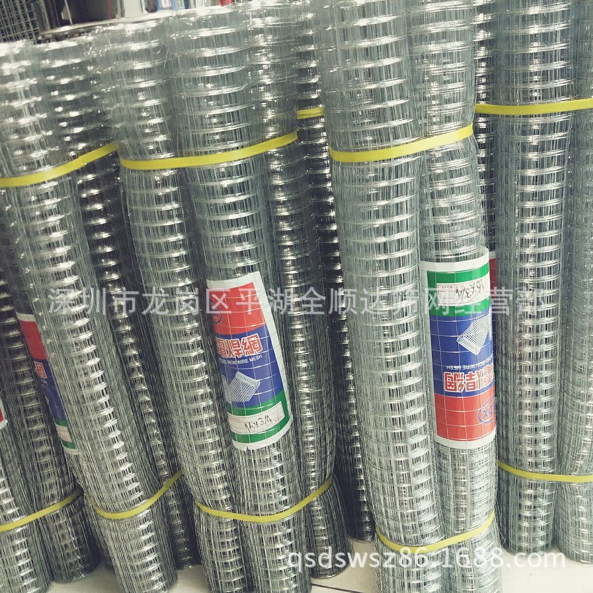 供应16*3/4 电焊网 冷镀锌 铁丝网 抹水泥网