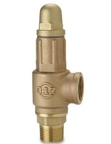 自来水管安全阀空气气体氮气安泄压阀青铜黄铜安全阀DN15