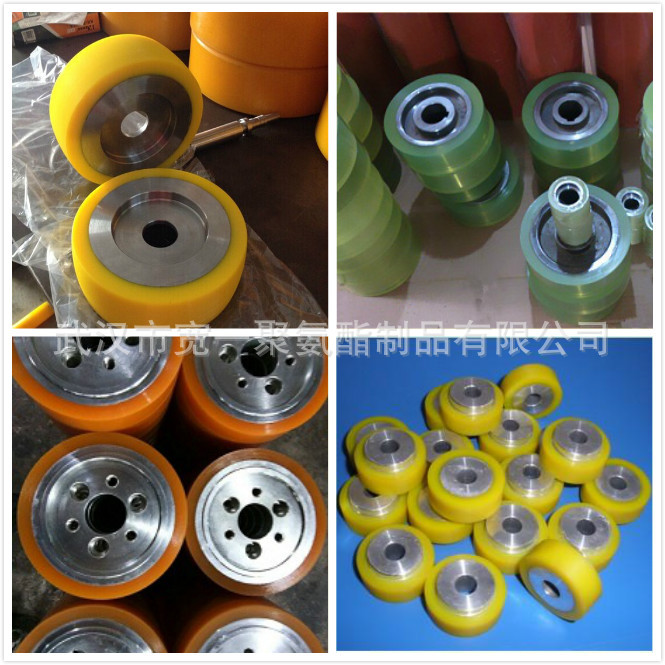 供应湖北孝感橡胶滚轮，聚氨酯滚轮，滚轮包胶加工