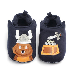 Spring and Autumn New Anti-slip Soft-soled Baby Walking Shoes for Boys and Girls, Cotton Shoes with Cartoon Design, Non-slip Model 2060