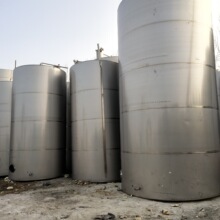 转让30吨油罐 二手20立方不锈钢饮料罐 30吨大型不锈钢搅拌罐